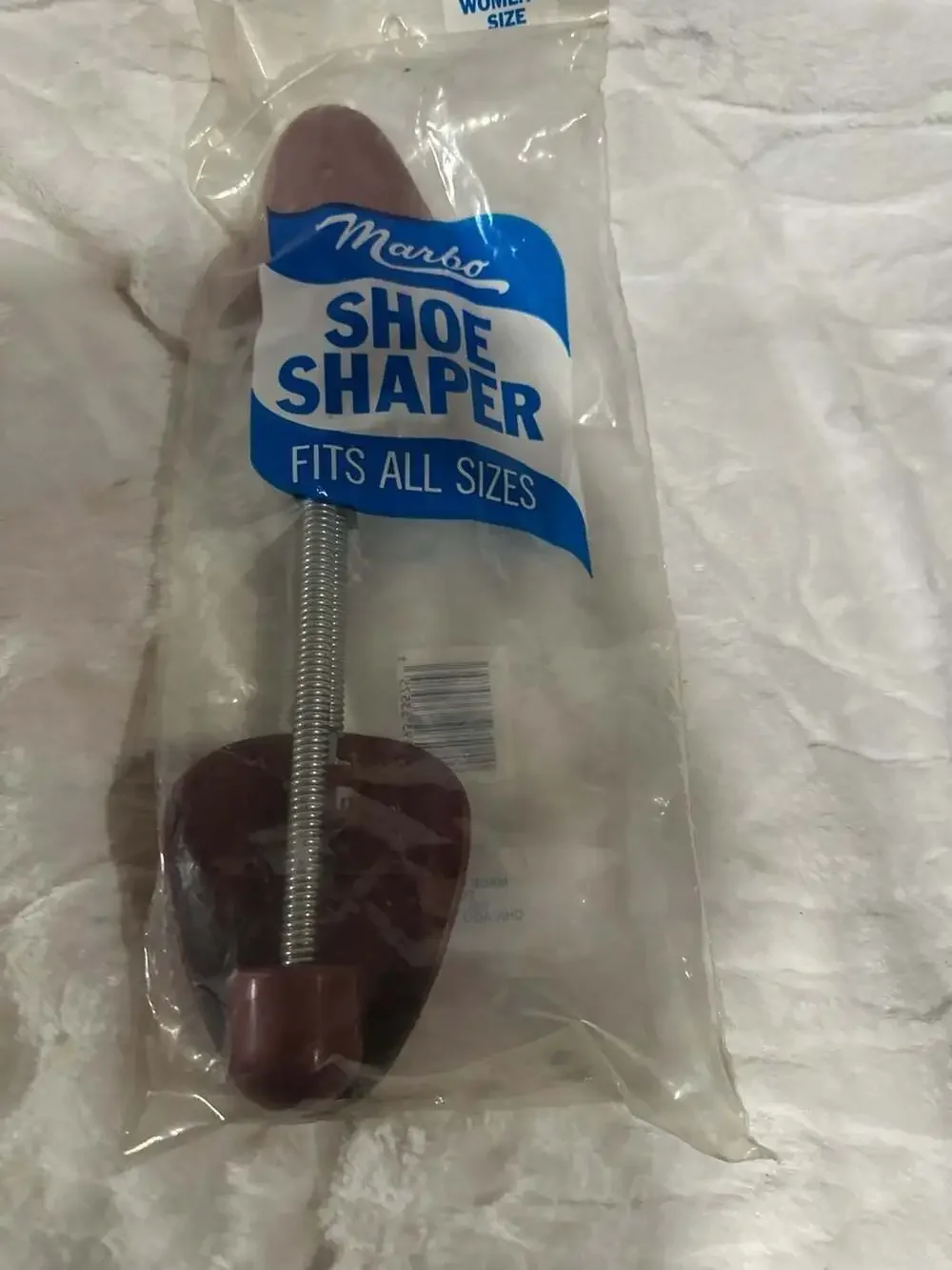 Pair of Vintage Marbo Shoe Shaper Women's Size Plastic & Metal Tension Spring St